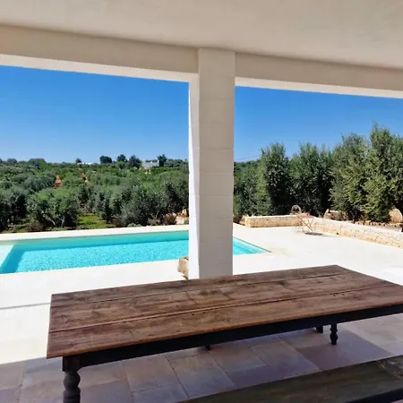 빌라 Panoramic Bianca By Itrialuxurystays 오스투니